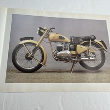 Print 1993: 1952 Excelsior 244 cc Talisman Sports Motorcycle Motorbike Vintage 