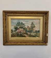 Vintage Early 20th Oil