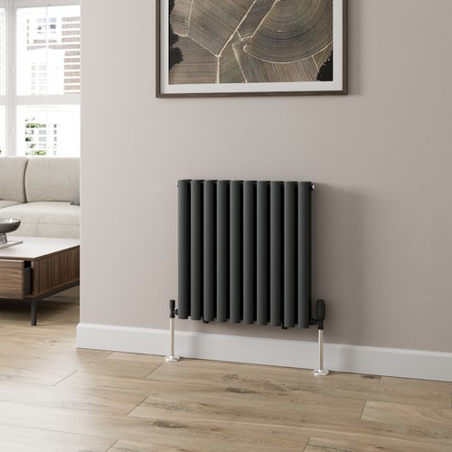 Anthracite designer radiator - anthracite,