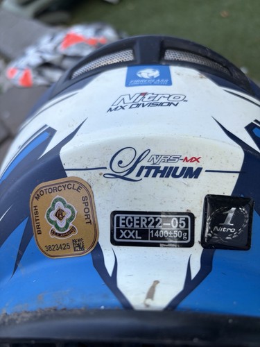 Motor cross helmet - cross,