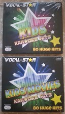 Vocal-Star Karaoke Hits Bundle- Kids + Kids Movies 8xCD+G New