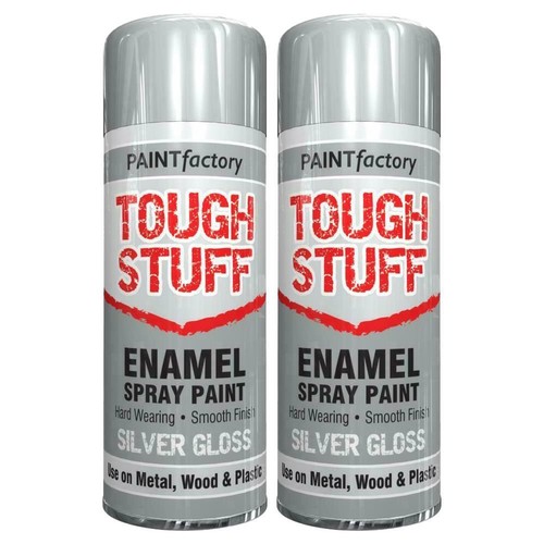 Tough stuff enamel silver - 2x,