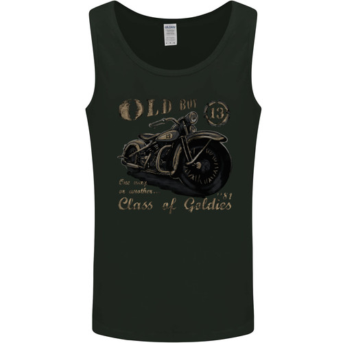 Old boy motorcycle - boy,