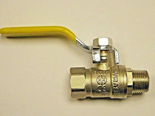 Gas approved ball valve long - gas,