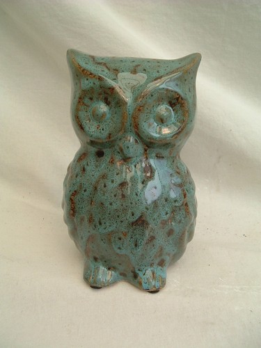 Ceramic owl ornament - owl,