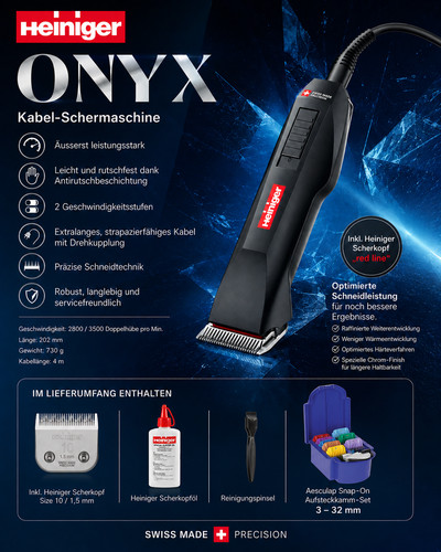 Heiniger onyx speed - onyx,