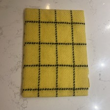 Rupert The Bear Style Scarf 100% Pure Wool Made In Scotland