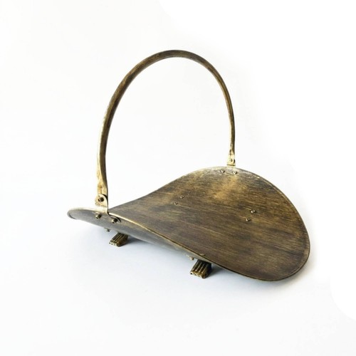 Firewood basket with handle - firewood,