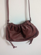 Levi's Diana Clutch Red Leather Bag Casual Shoulder Across Body