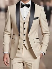 Men's Suit Set] 3pcs Men's