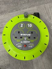 Compact 2 Socket Cable Reel