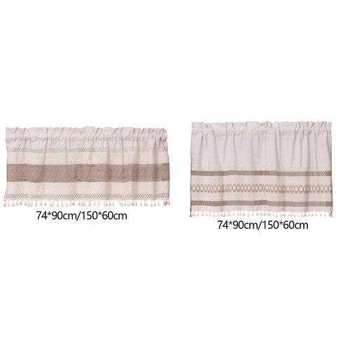 Valance curtain boho - valance,