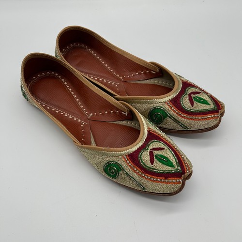 Handcrafted punjabi jutti - handcrafted,