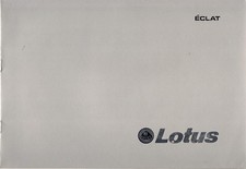 Lotus Eclat 1978-1980 UK Market Sales Brochure 520, 521, 522 & 523
