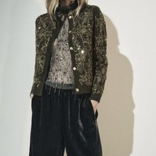 Zara Combined Knit Sequin