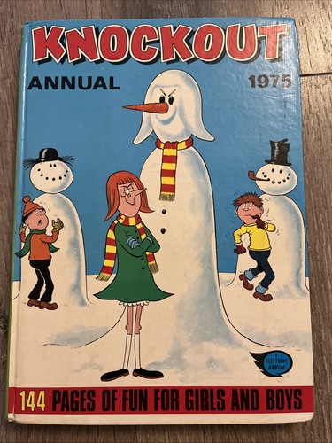 Knockout annual 1975 hardback - annual,