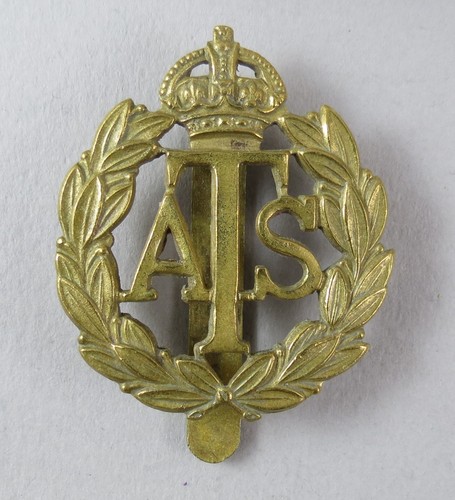 Military brass cap badge - brass,