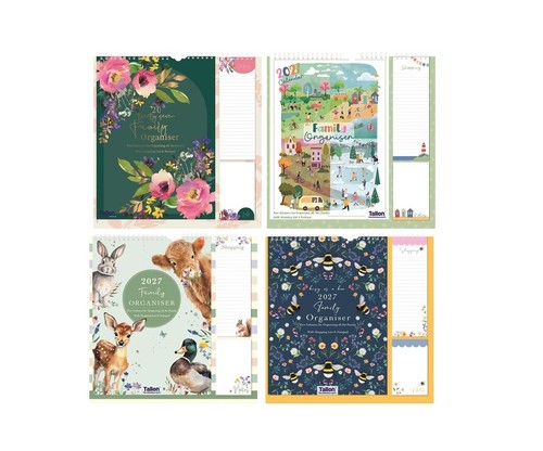2027 family organiser calendar - family,