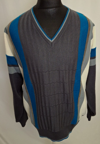 Gabicci neck striped - v-neck, sweater