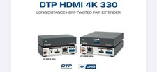 Extron DTP 4k HDMI 330 Transmitter + Receiver + PSU
