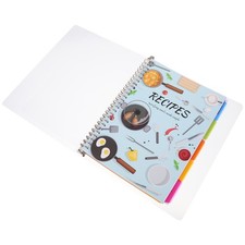  Recipe Folder Book with Plastic Sleeves Kitchen Recipes Binder Diy Notebook