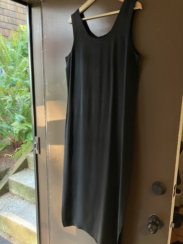 Women long black silk - women’s,
