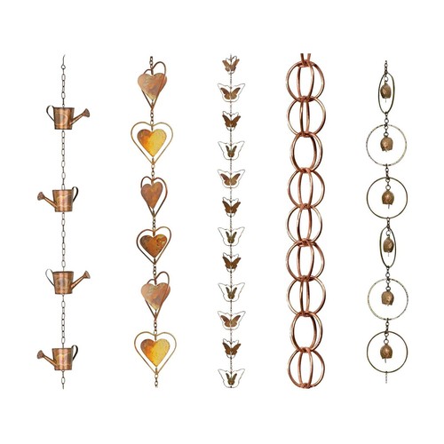 Rain gutter chain - rain, replace