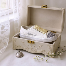 Custom Wedding Trainers with