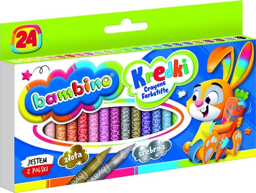 Kredki bambino swiecowe - kredki, 24