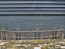 Antique Reclaimed Wrought Iron Victorian Railings