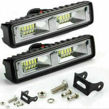 2x 12V 48W LED Offroad Car SUV UK Work Light Bar Flood Spot Lights Driving Lamp