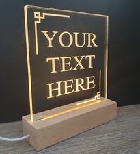 Personalised LED Lamp Neon