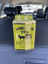 Ringtons Tea Tin Tea Caddy Canister Vintage Retro Storage Container