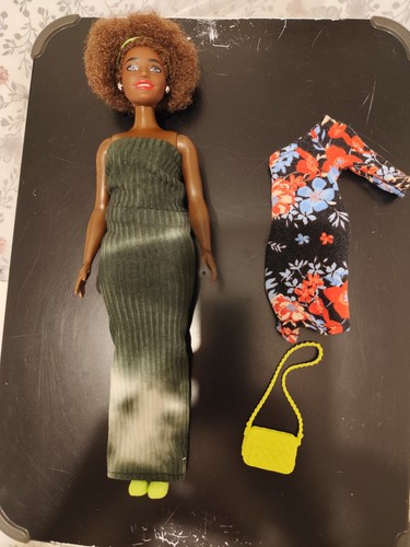 Customised curvy barbie doll - customised,