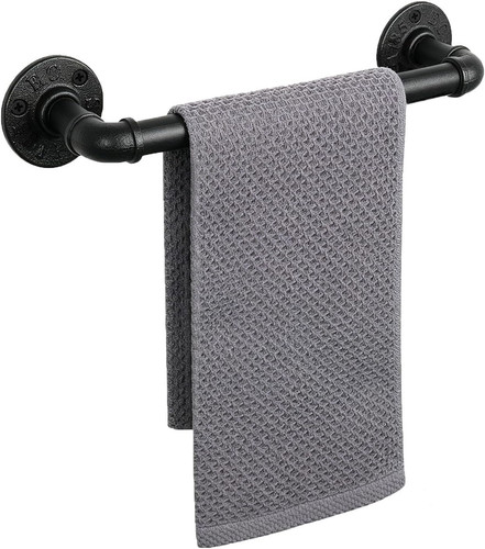 Industrial pipe towel rack - pipe,