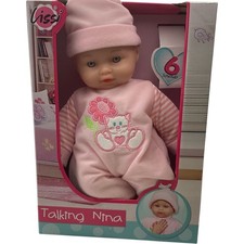 LISSI Talking Nina Doll Baby