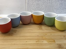 Cath Kidston original Egg Cups Multi coloured x 6