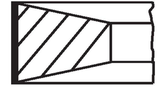 Piston ring kit fits - piston,