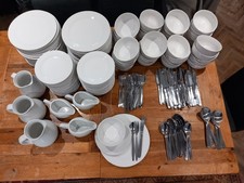 40 Piece Crockery And Cutlery Set