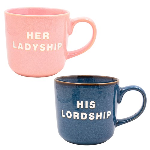 Mug with reactive glaze - with,