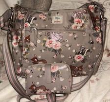 Limited Edition Cath Kidston X Bambi Bag And Purse Set
