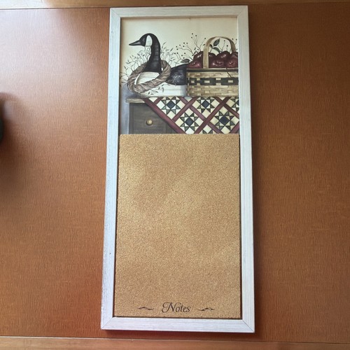 Vintage wooden framed cork - vintage,