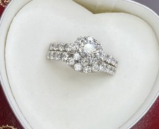 LEO 14k White Gold 2 Ct