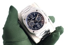 Bell & Ross BR05 Chronograph 42mm Blue Dial Automatic Steel Men's Watch