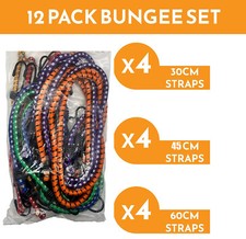 12 Heavy Duty Long Bungee