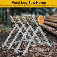 SAW HORSE WOOD LOG HOLDER