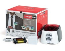 Plastic ID Card Printer Bundle