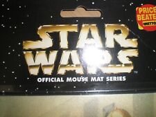 Star Wars 3D Mouse Mat Official Lucasfilm Series 1997 R2D2 & C3PO