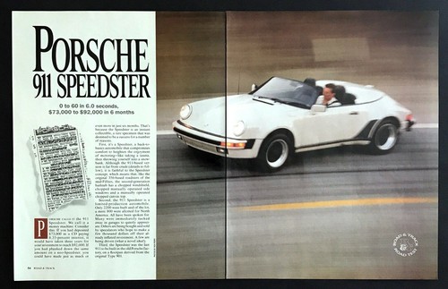1990 porsche 911 speedster - porsche,