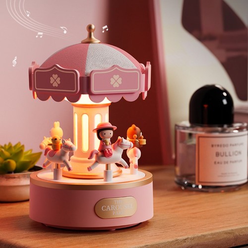 Dreamy rotating horse carousel - dreamy,